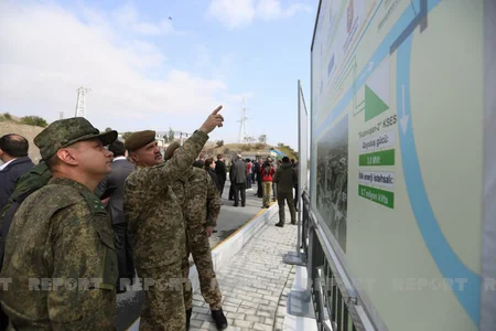 Представители дипкорпуса проинформированы о разрушениях в Тертере в ходе войны