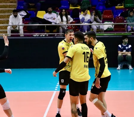 Kişi voleybolçular arasında Azərbaycan çempionatında ilin ilk oyunları keçirilib