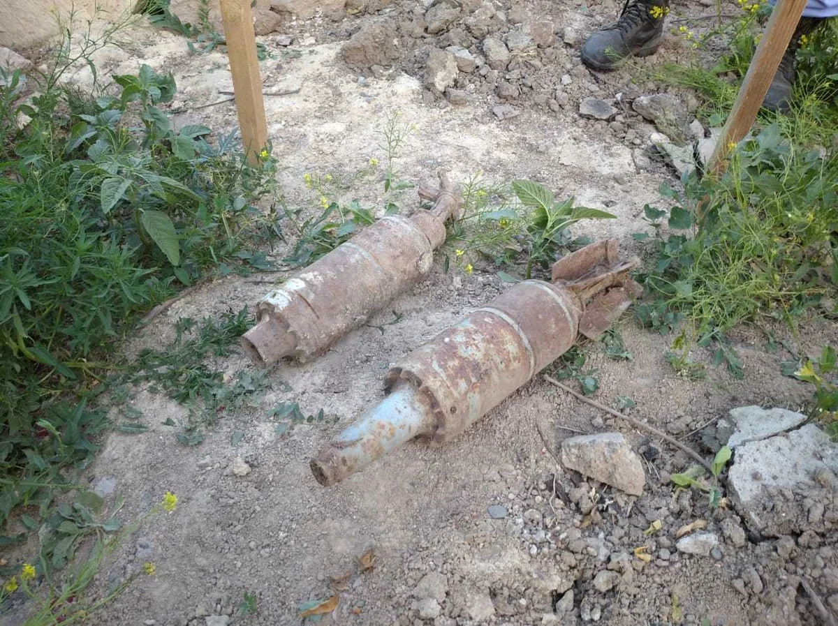 Beyləqanda top mərmiləri aşkarlandı