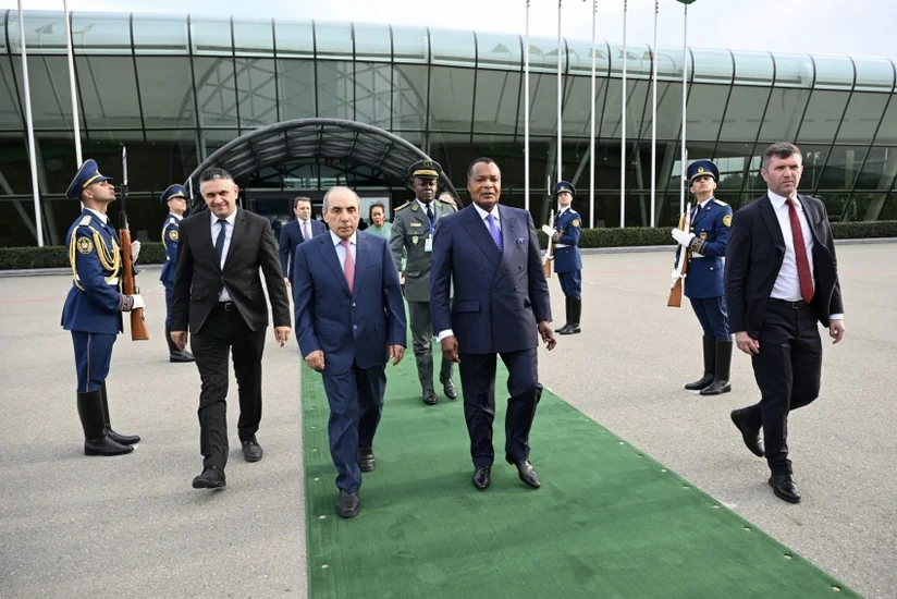 Konqo Prezidentinin Azərbaycana rəsmi səfəri başa çatıb