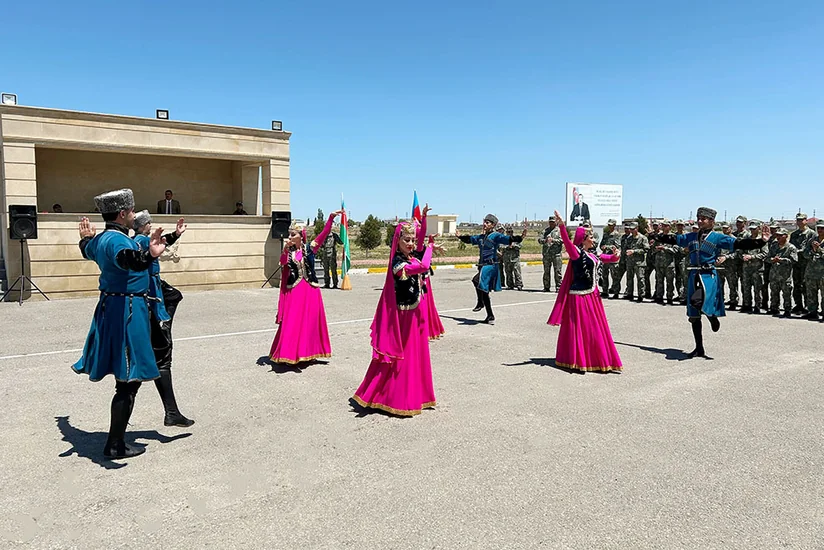 Hərbi qulluqçuların asudə vaxtı səmərəli təşkil olunur