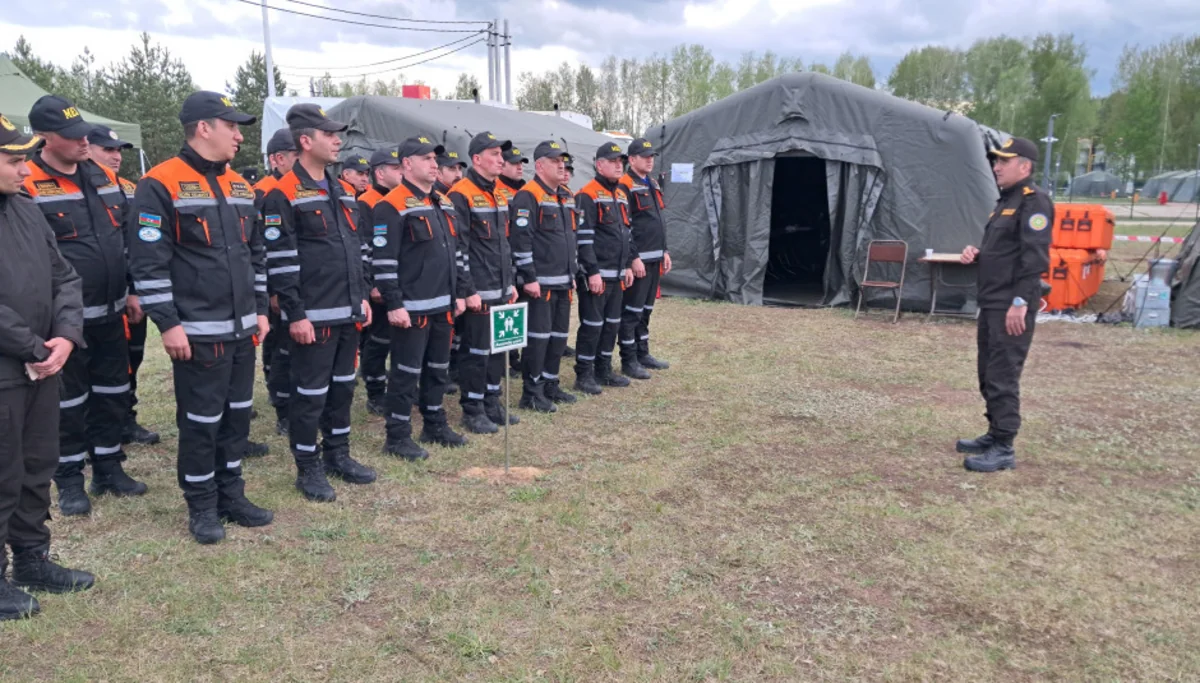 МЧС Азербайджана приняло участие в совместных учениях стран СНГ