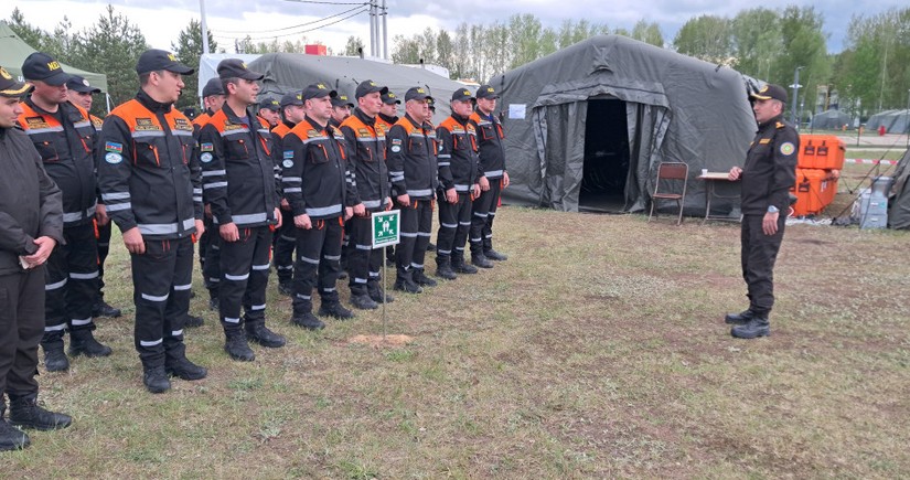 Azərbaycan Fövqəladə Hallar Nazirliyi MDB ölkələrinin birgə təlimində iştirak edib