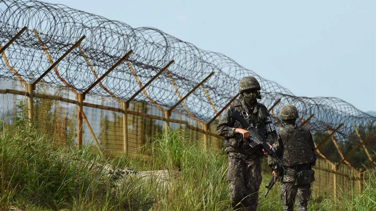 N. Korean soldiers briefly cross border for 2nd time in less than 2 weeks