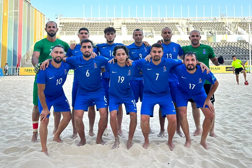 Çimərlik futbolu üzrə Azərbaycan millisi ikinci yoldaşlıq oyununda məğlub olub