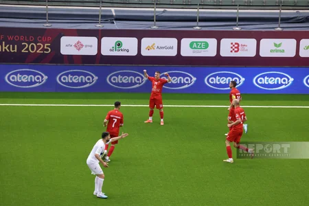 Bakıda keçirilən minifutbol üzrə dünya çempionatında yarımfinala yüksələn sonuncu komanda bəlli olub