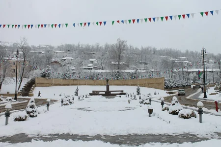 Lerik və Yardımlıya ilaxır çərşənbədə qar yağıb - FOTO