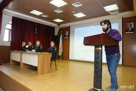 Bakı polisi məktəbliləri maarifləndirdi