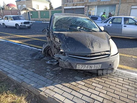 Sumqayıtda zəncirvari qəza olub, yaralılar var