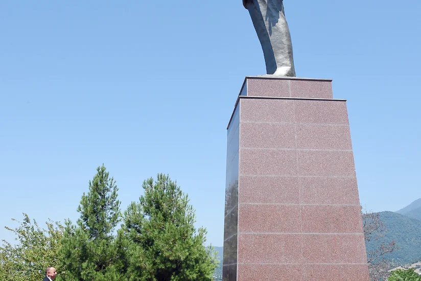 President Ilham Aliyev arrives in Balakan district