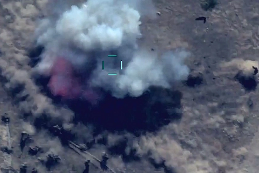 Azərbaycan Ordusu bir atəşlə düşmənin onlarla hərbçisini məhv edib