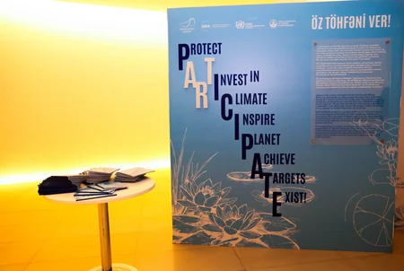 MAMA ‘Mother Nature’ international art project and ‘Participate!’ exhibition launched at Heydar Aliyev Center