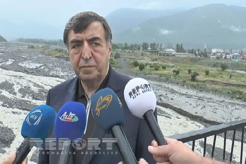 ​ Əhməd Əhmədzadə: Şəkinin Kiş çayına yenidən sel gəlib - FOTO