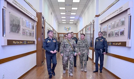 Azərbaycan və Özbəkistan hərbi mütəxəssisləri arasında görüş keçirilib