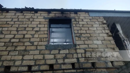 Gəncədə yaşayış evində yanğın olub