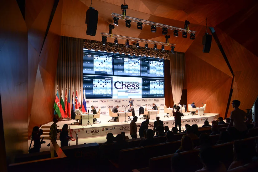 Shamkir Chess 2018 superturnirində VIII turun görüşləri keçirilib