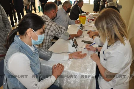 Biləsuvarda qanvermə aksiyası keçirilib