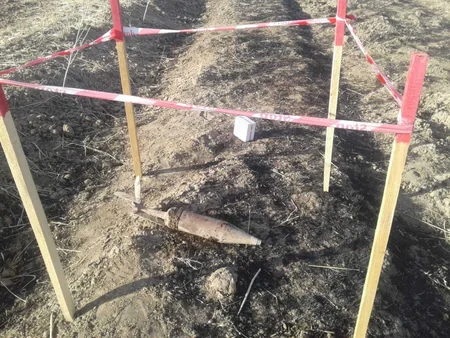 Füzulidə top mərmisi tapılıb