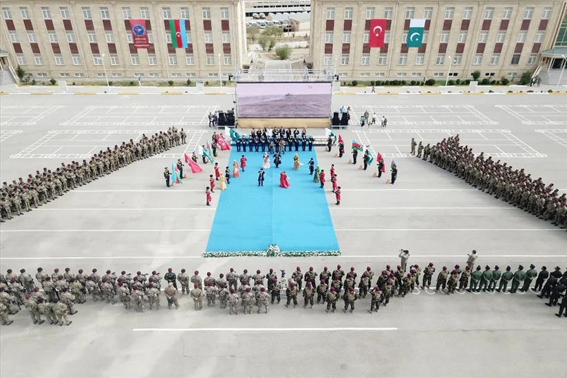 Footage from opening of Azerbaijan, Turkey, Pakistan special forces' exercises