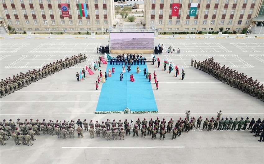 Azərbaycan, Türkiyə və Pakistan xüsusi təyinatlılarının təlimindən - FOTOREPORTAJ
