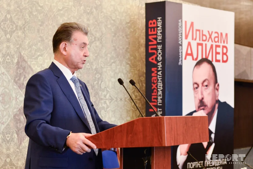 “İlham Əliyev. Prezidentin portreti dəyişikliklər fonunda” kitabının təqdimat mərasimi keçirilib - YENİLƏNİB - FOTO