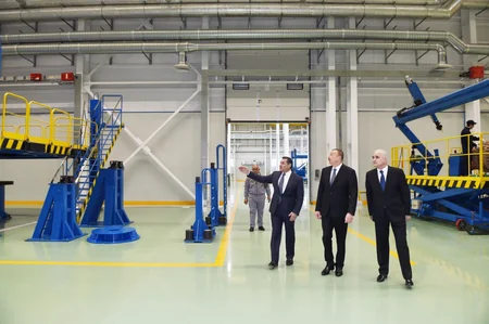 ​Bakıda Prezident İlham Əliyevin iştirakı ilə iri qabaritli transformatorlar zavodu açılıb, yeni müəssisənin təməli qoyulub