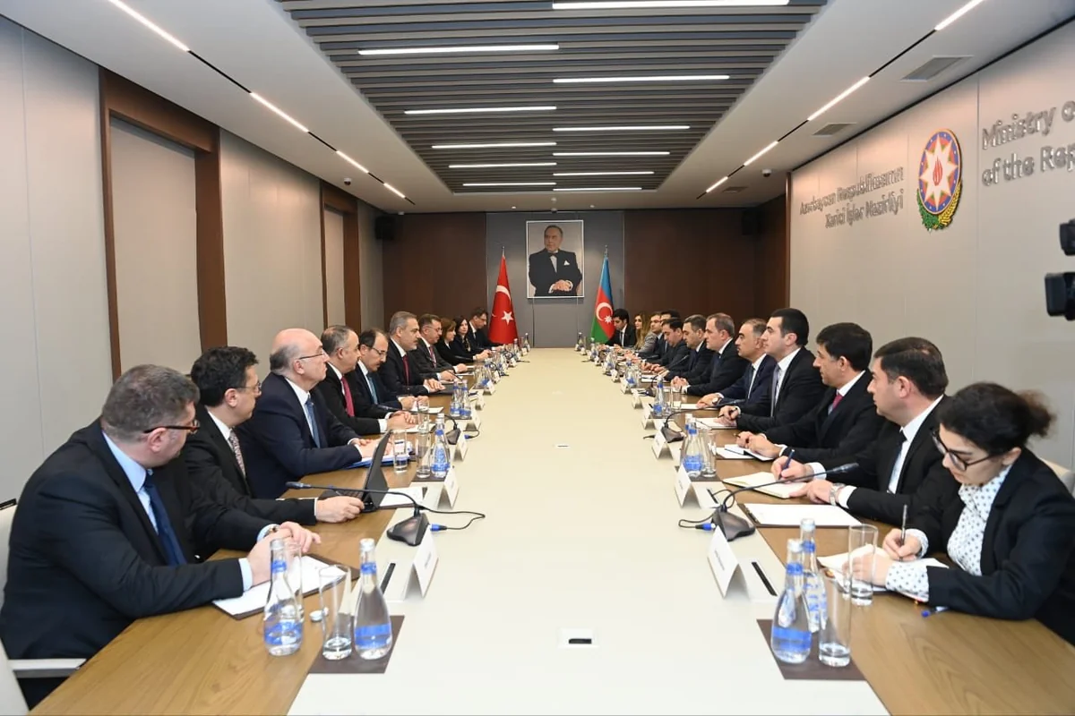 Expanded meeting of Azerbaijani and Turkish FMs kicks off