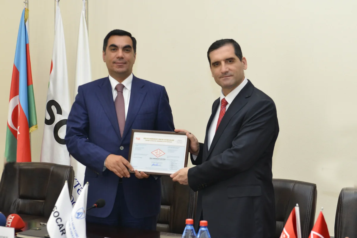 Baku Higher Oil School receives one more ISO Certificate
