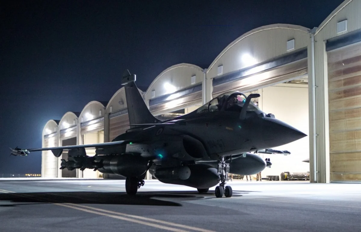 France launched second strike against IS