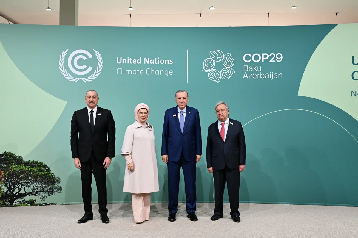 Əminə Ərdoğan: COP29 Liderlər Sammiti həmrəylik və məsuliyyətin güclü təzahürüdür