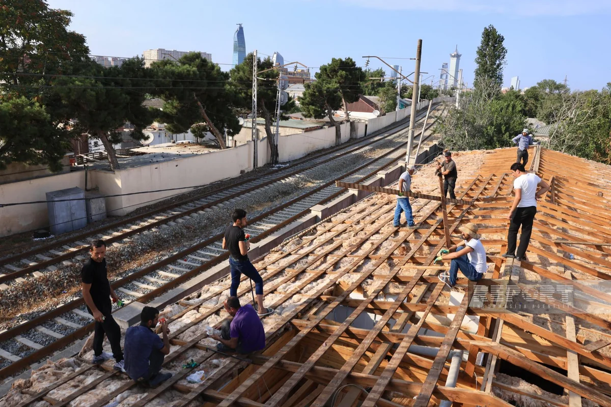 Bakıda dəmiryol mühafizə zonasında qanunsuz tikililərlə bağlı cinayət işi açılıb