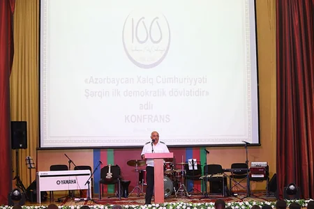 DTX-da “Azərbaycan Xalq Cümhuriyyəti - Şərqin ilk demokratik dövlətidir” mövzusunda konfrans keçirilib