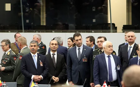 Müdafiə naziri NATO-nun toplantısında iştirak edib - FOTO