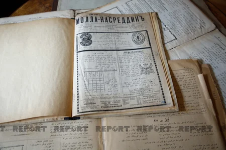 “Molla Nəsrəddin” jurnalının orijinal nüsxələri, Azərbaycan dilində 85 yaşlı kitab - REPORTAJ