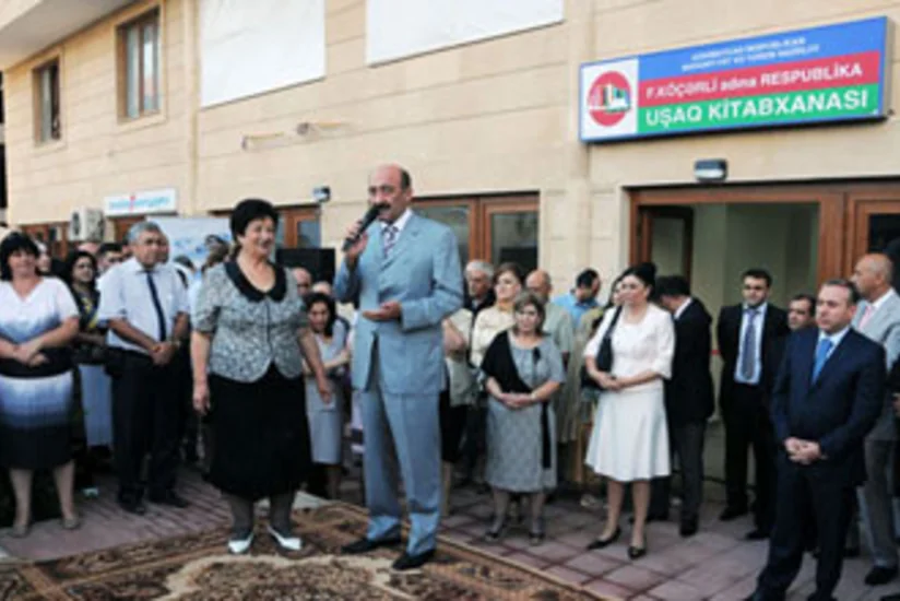 Firudin bəy Köçərli adına Respublika Uşaq Kitabxanasının 50 illik yubileyi qeyd olunub