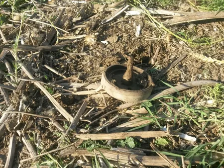 ​Ağcabədidə raket başlığı və tank mərmisi partladılıb