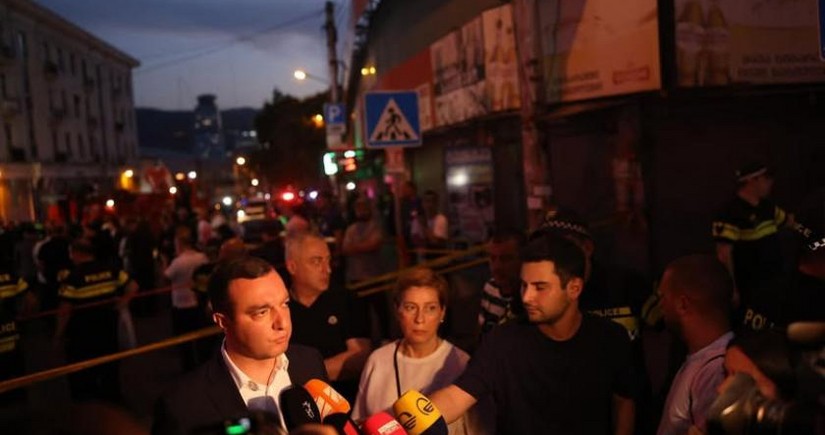 Tbilisidə bina uçqunu nəticəsində ölənlərin sayı iki nəfərə çatıb