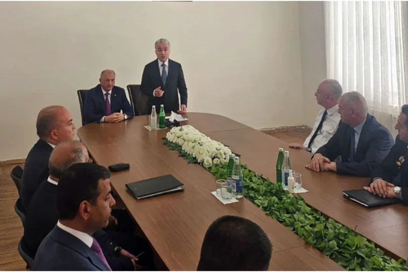 Новый глава ИВ Бейлаганского района представлен коллективу