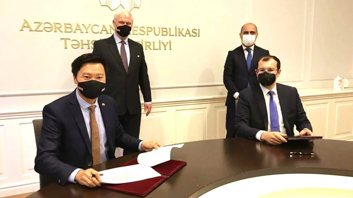 Azerbaijan, UK sign education action plan 