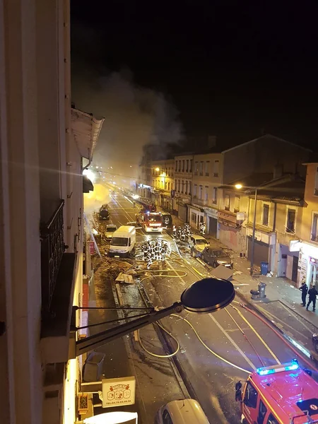 В Лионе в жилом здании произошёл взрыв
