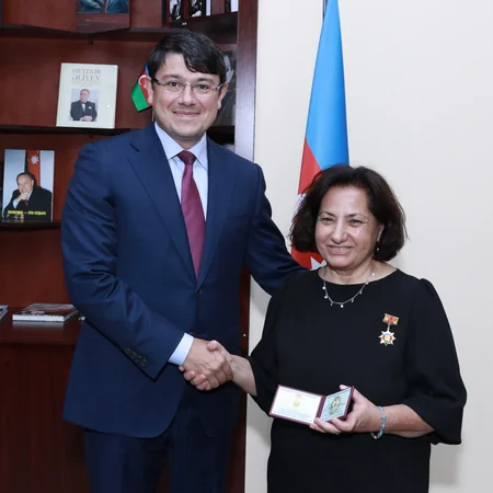 Fuad Muradov Amerika-Azərbaycan Cəmiyyətinin nümayəndələri ilə görüşüb