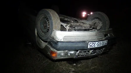 Kürdəmirdə avtomobil aşıb, sürücü xəsarət alıb - FOTO