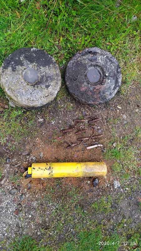 Lənkəranda mina və əl qumbaralarının partladıcısı tapıldı