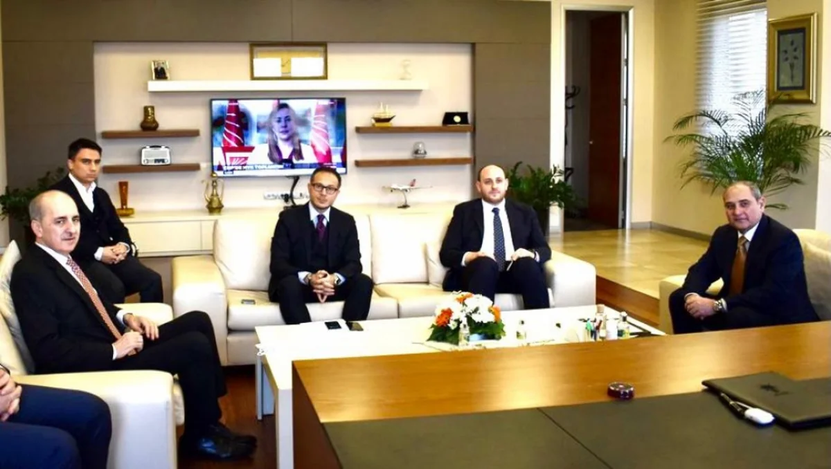 YAP nümayəndə heyəti AKP sədrinin müavini ilə görüşüb