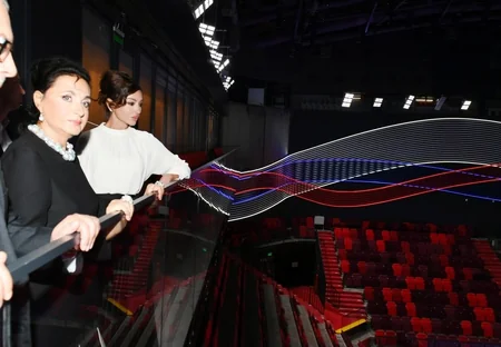 First Vice-President Mehriban Aliyeva visited Gymnastics Center in Luzhniki Olympic Complex