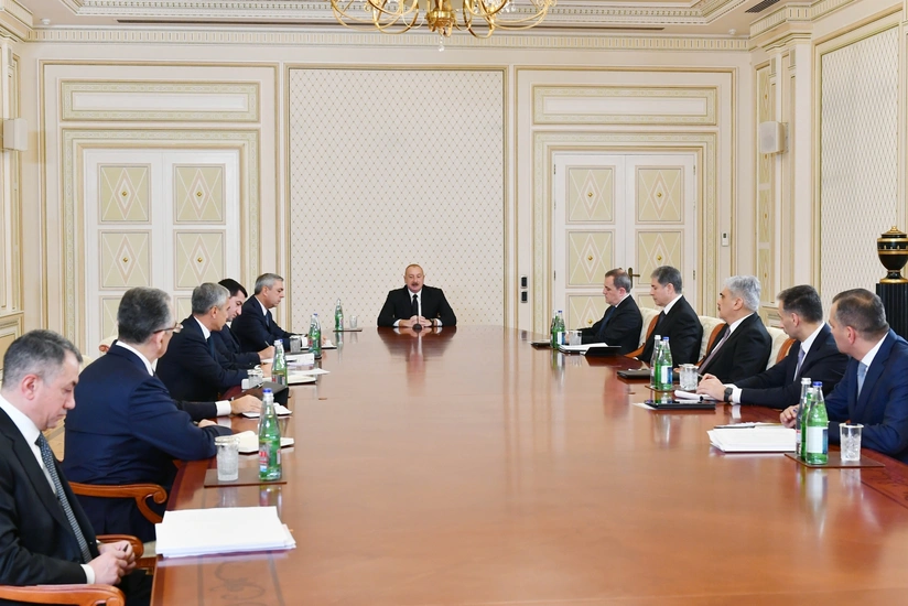 President Ilham Aliyev chairs meeting regarding hosting of COP29 in Azerbaijan next year