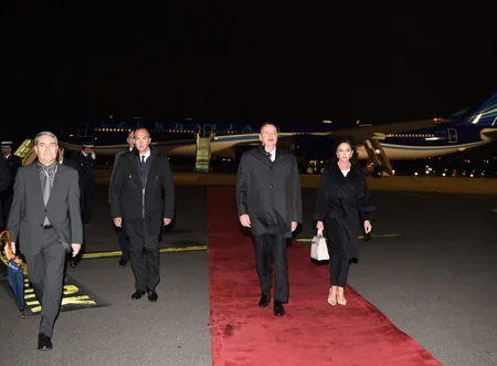 ​Prezident İlham Əliyev Fransaya işgüzar səfərə gedib