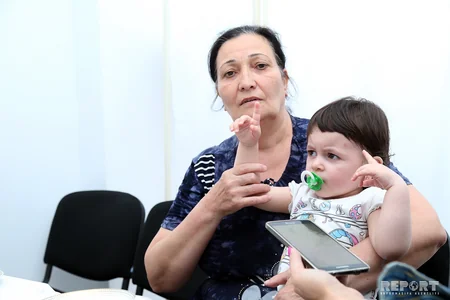 Sumqayıtda hamilə qadınlar üçün məktəbdən - FOTOREPORTAJ