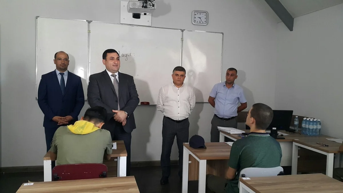 UFAZ-a qəbul imtahanı keçirilib