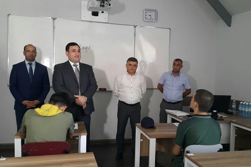 UFAZ-a qəbul imtahanı keçirilib